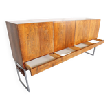 Rudolf B. Glatzel for Fristho Franeker Credenza Highboard Rosewood 60s
