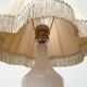 French opaline glass table lamp from the mid-century Sèvres, 1960s.