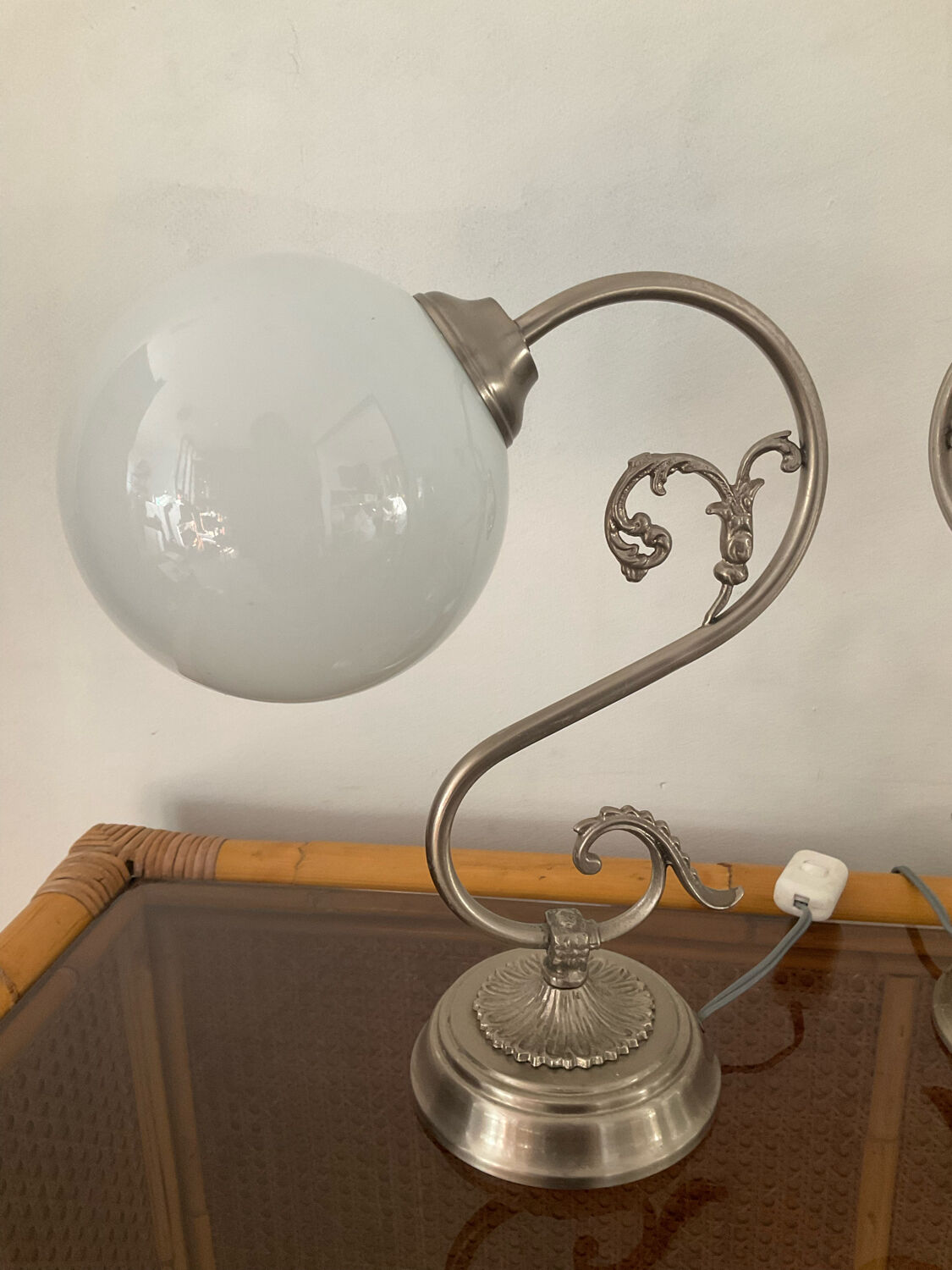 Pair of vintage lamps 70s