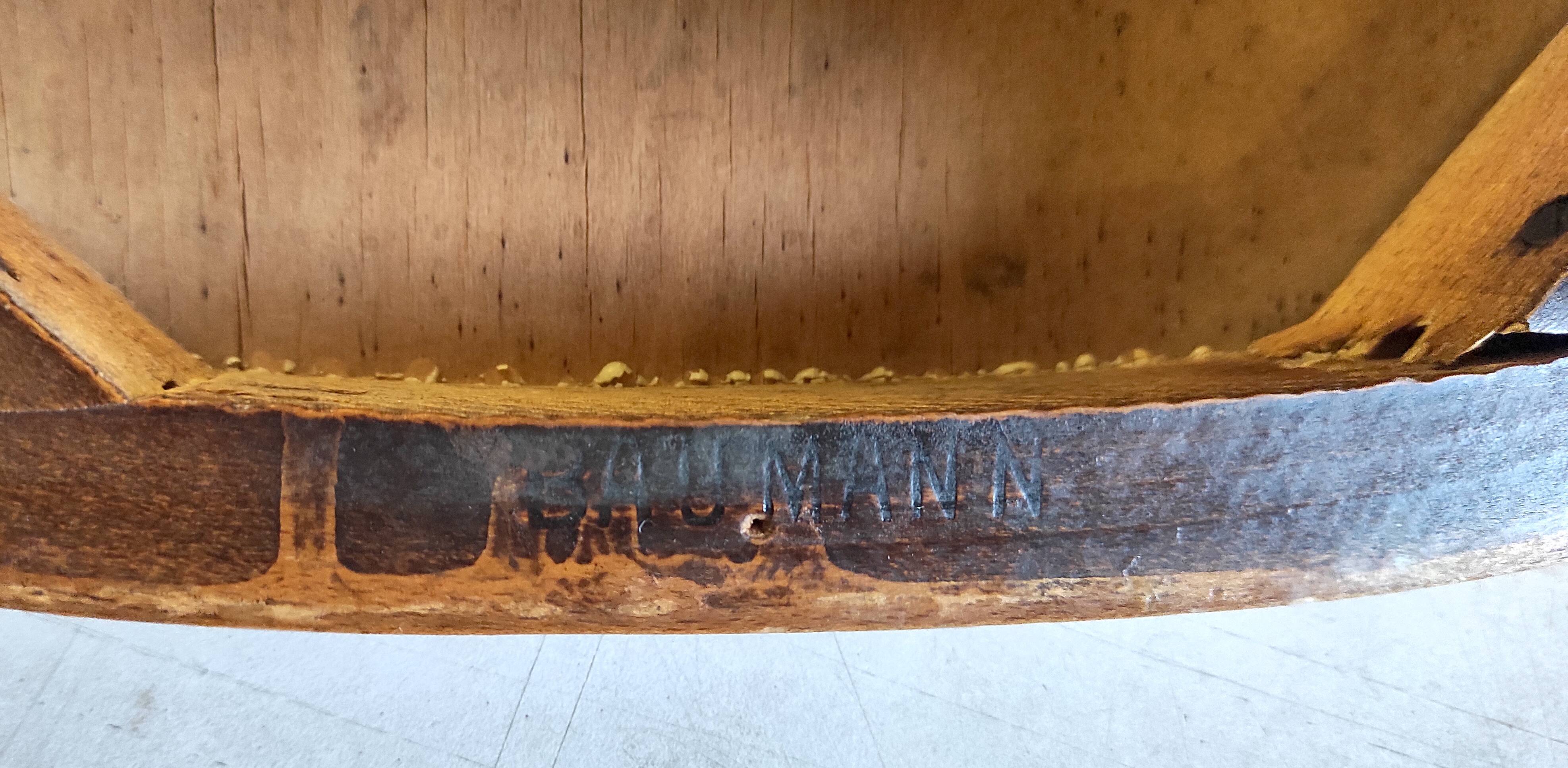 Chaises Baumann  style Art Déco en bois courbé massif - années 30/40