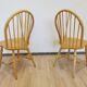Vintage Windsor Style Dining Chair: Rustic Farmhouse Kitchen