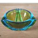 Sommerso ashtray in Murano glass 60s design