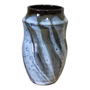 Vase en grès émaillé