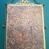 Triptych mirror with pediment around 1900 - 30,5 x 24,5 cm