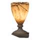 Mid Century table lamp in alabaster 1970