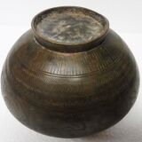 Ancien vase bronze chine xixème siècle