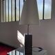1950s wooden table lamp