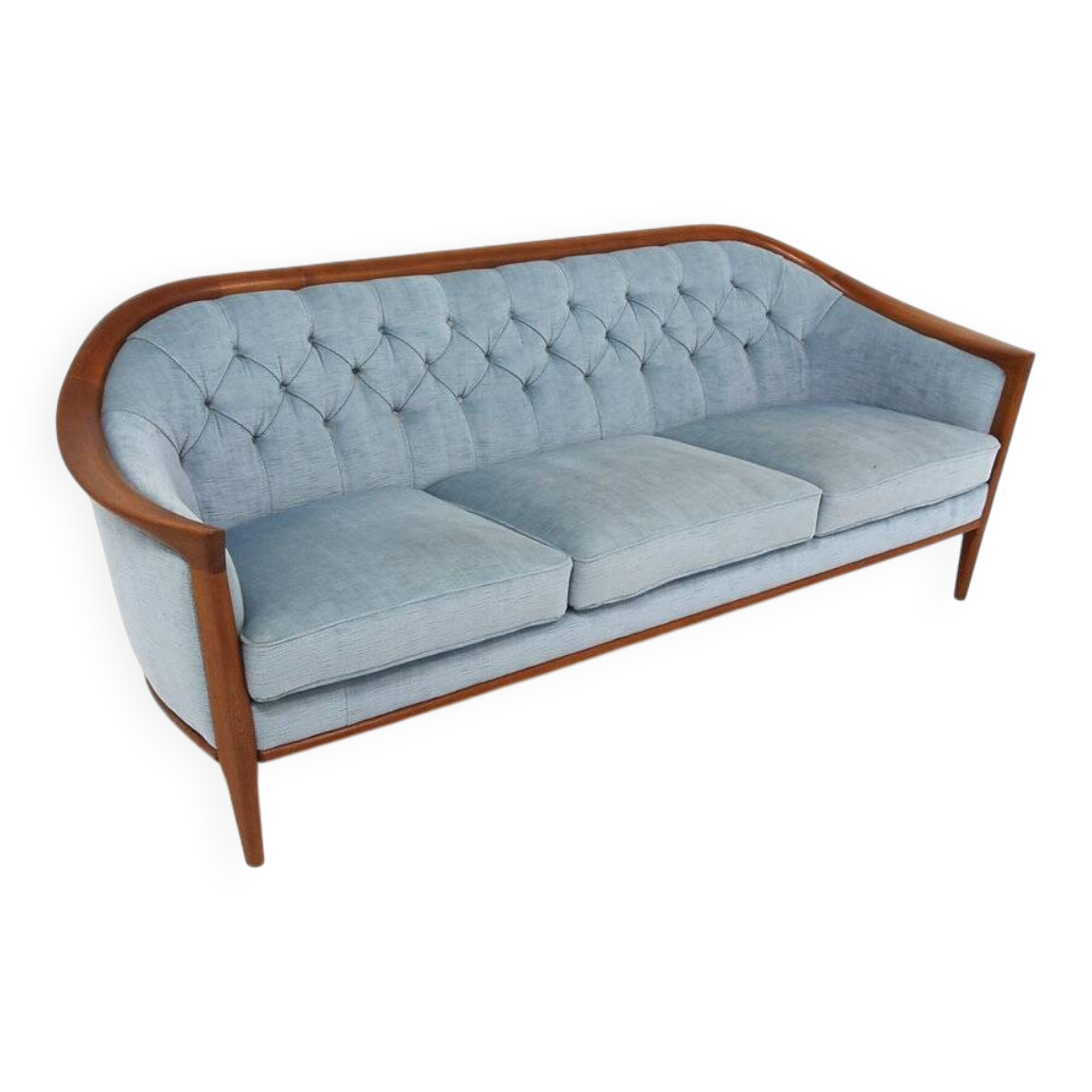 Canapé "Fabiola" en velours, Bröderna Andersson, Suède, 1960
