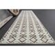 1970s Turkish Hand-Knotted Wool Cotton Beige Runner Rug 70x262