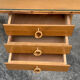 Rattan desk and chair 1960