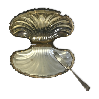 Silver metal butter
