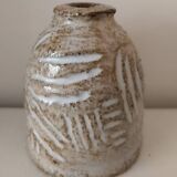 Mini vase en grès brut