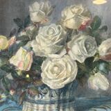 Watercolor signed H.Magné