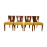 Chaises de salle à manger de style Art Déco par Jindrich Halabala