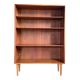 Vintage Scandinavian teak library by Borge Mogensen