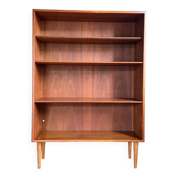 Vintage Scandinavian teak library by Borge Mogensen
