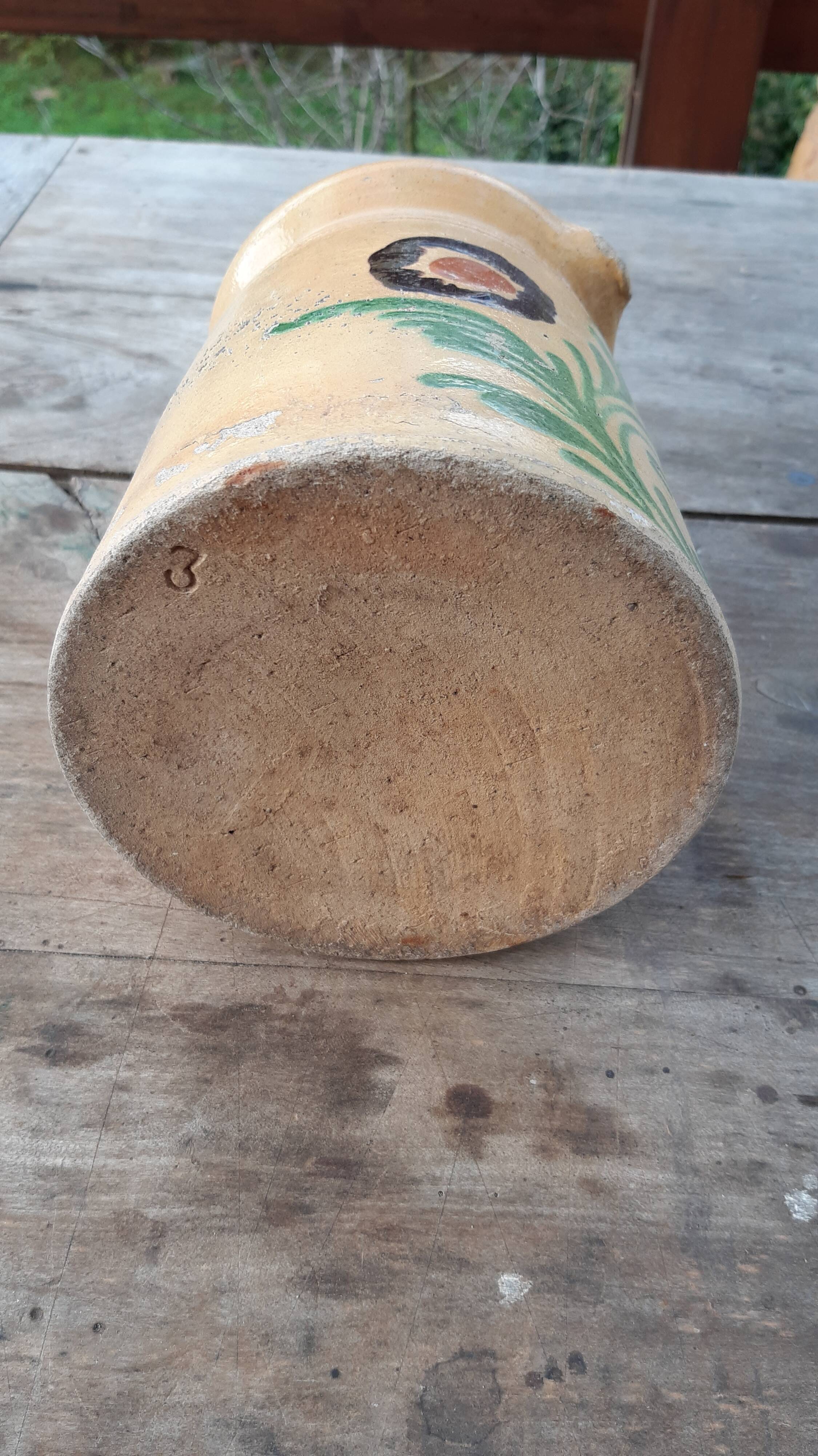 Terracotta jug early 20th century