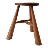 Brutalist tripod stool from the 1950s/60s.