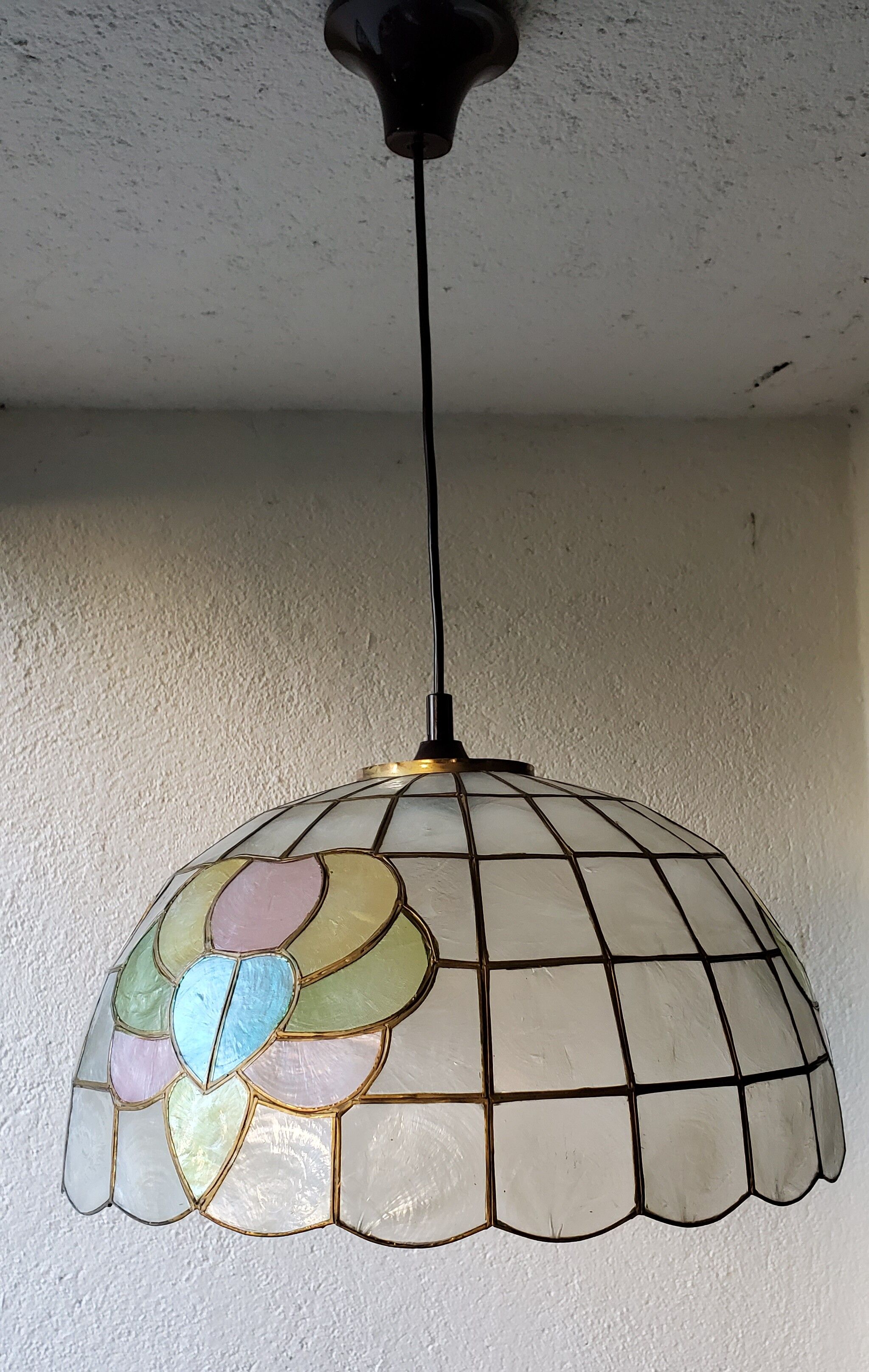 70's mother-of-pearl hanging