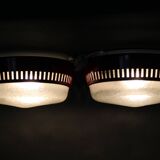 1970s Pair of Ceiling or Wall Light, Czechoslovakia