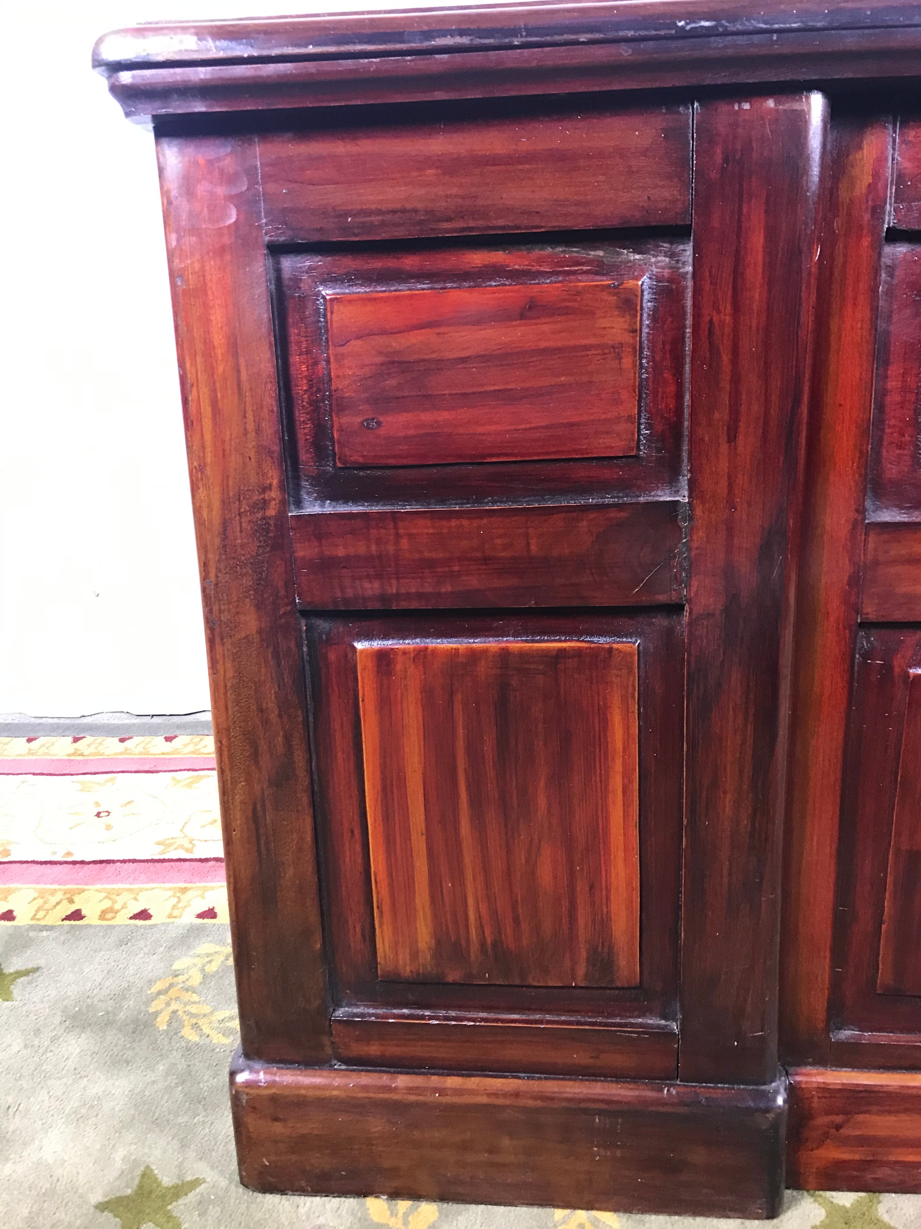 Restored U.S. Mahogany Caissons Administrative Office