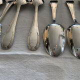 12 silver-plated spoons