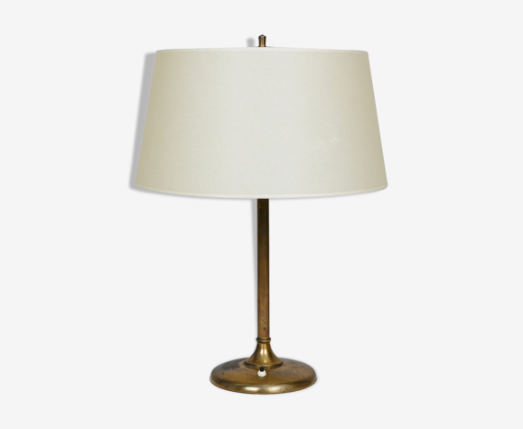 Lampe en laiton circa 1950