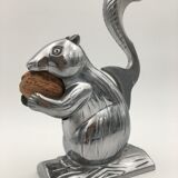 Nutcrackers, vintage nutcrackers squirrel shape, aluminum - 20th century