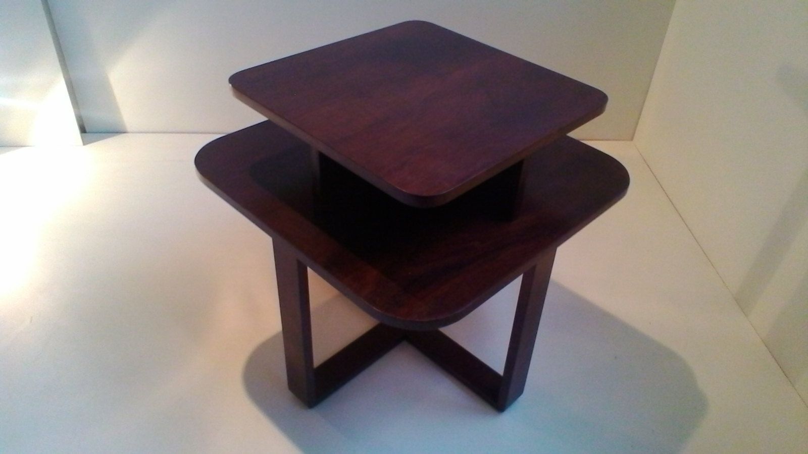 Table low Deco rectangular bentwood