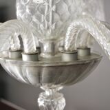 Venini ceiling lamp in Murano glass, 1950