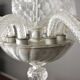 Venini ceiling lamp in Murano glass, 1950