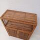 Buffet rotin vintage
