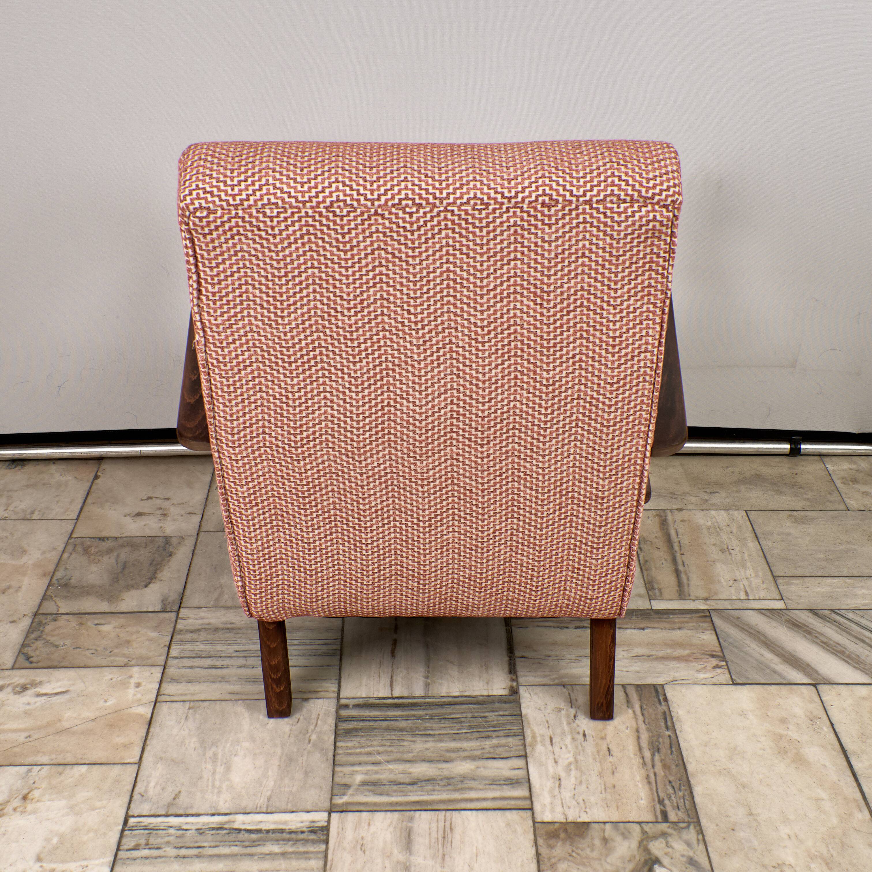 H 410 Armchair designed by Jindrich Halabala, 1940s, Czechoslovakia