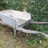 Wheelbarrow old folk art