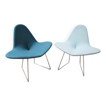 Pair of My Flower armchairs, Parri