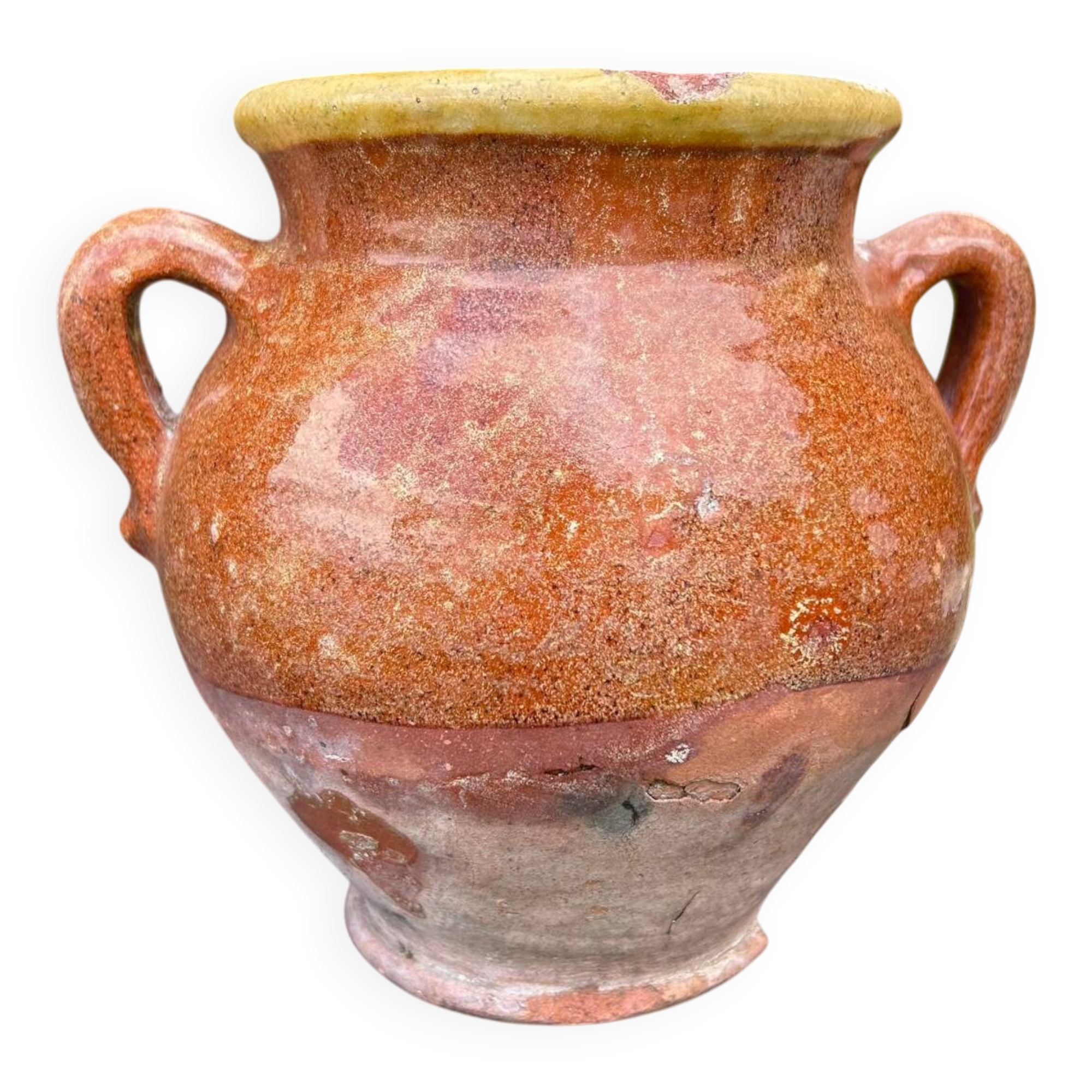Antique terracotta jar