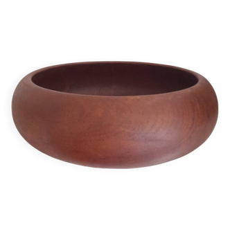 Scandinavian teak fruit bowl salad bowl