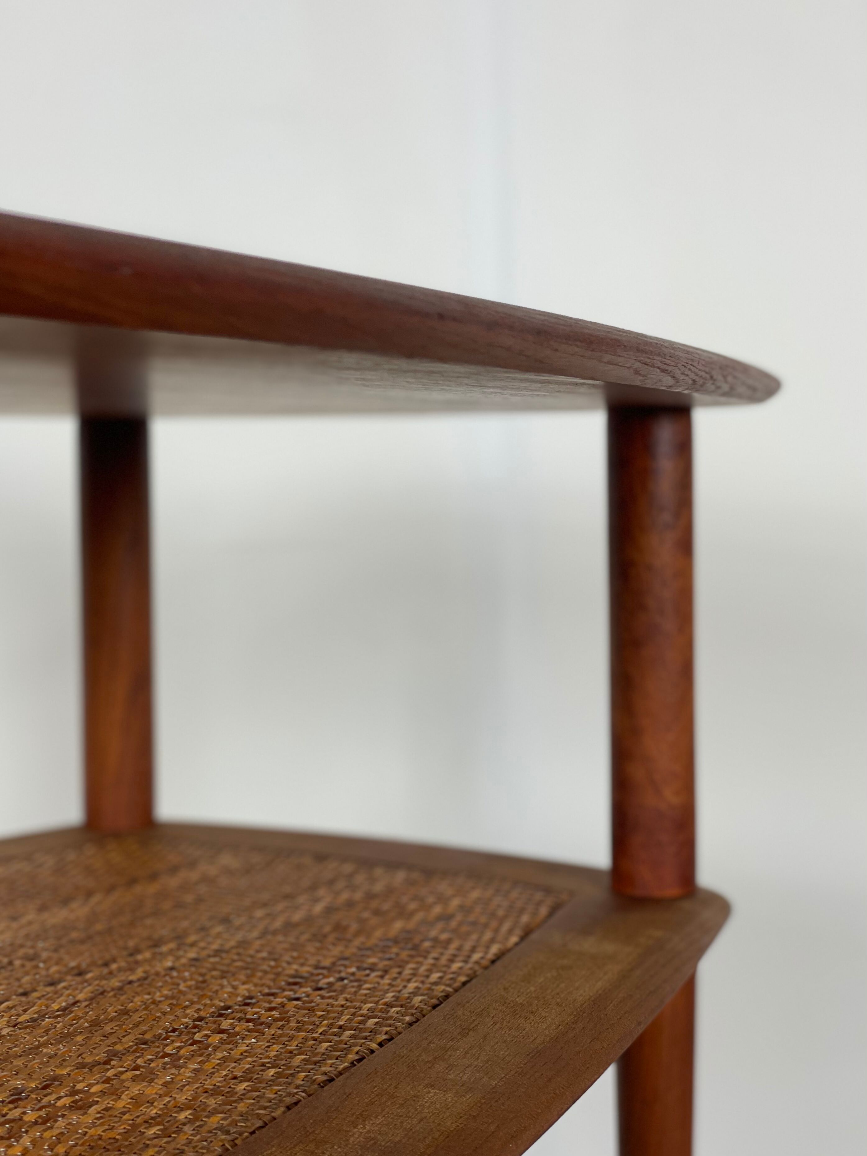 Danish teak coffee table by Peter Hvidt France & Son 60s