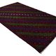 Turkish Kilim Yuruk Vintage 217x353 cm Geometric Green Blue Red