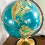 Globe Earth light vintage