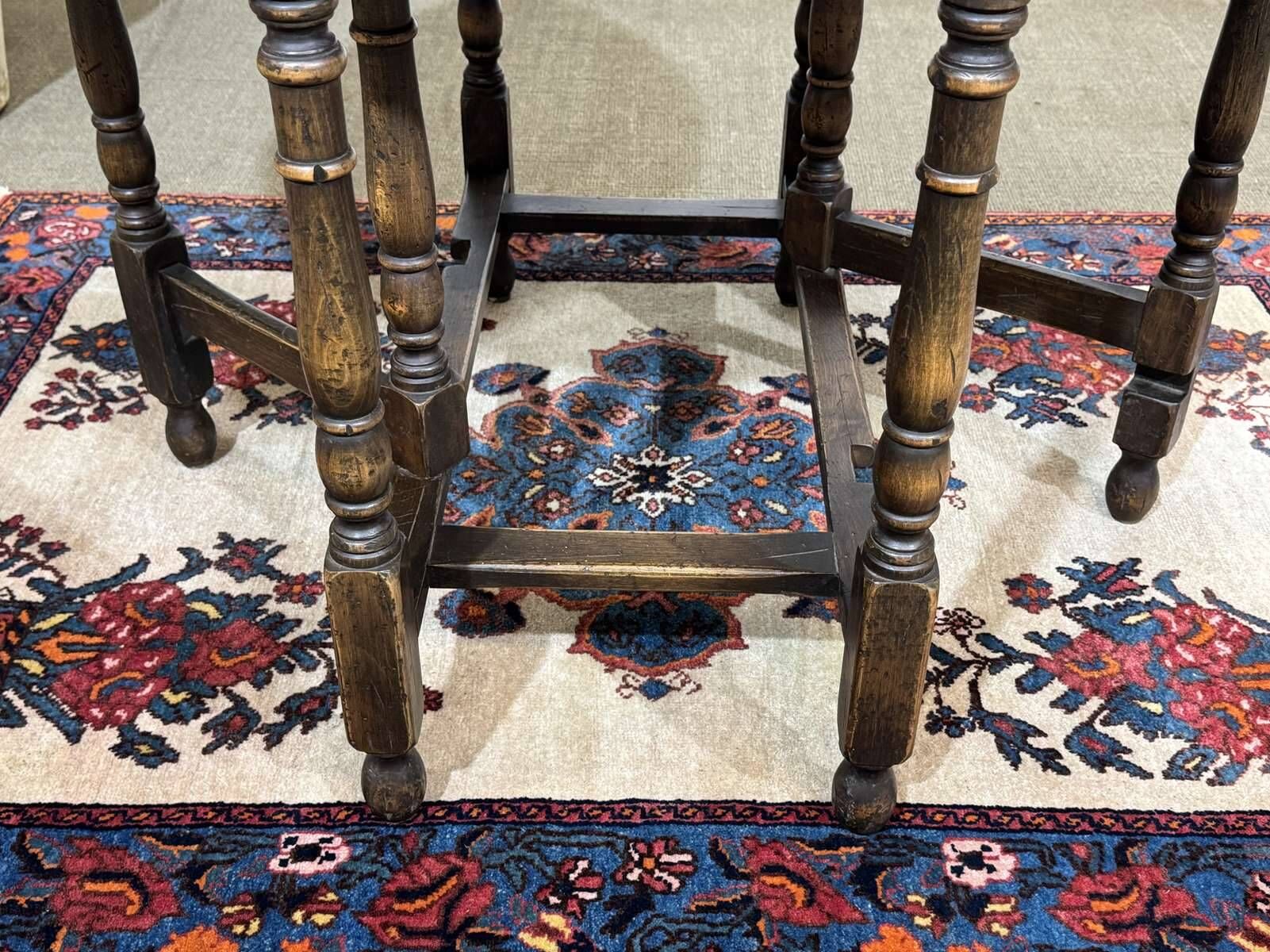 1950s oak gateleg table