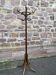 Vintage parrot standing coat rack 70s curved wood French coat rack Bentwoo parrot