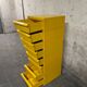 Yellow chest of drawers model 4601 by Simon Fussell for Kartell, 1970s