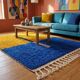 Natural wool handwoven carpet 150/250 cm