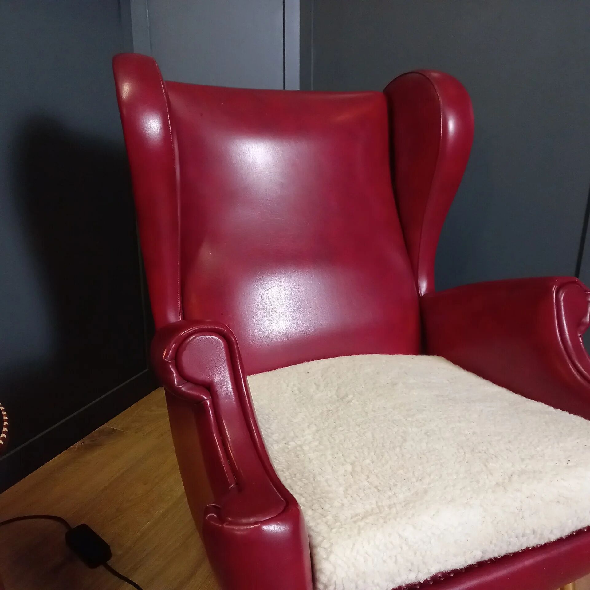 Chaise lounge vintage italienne