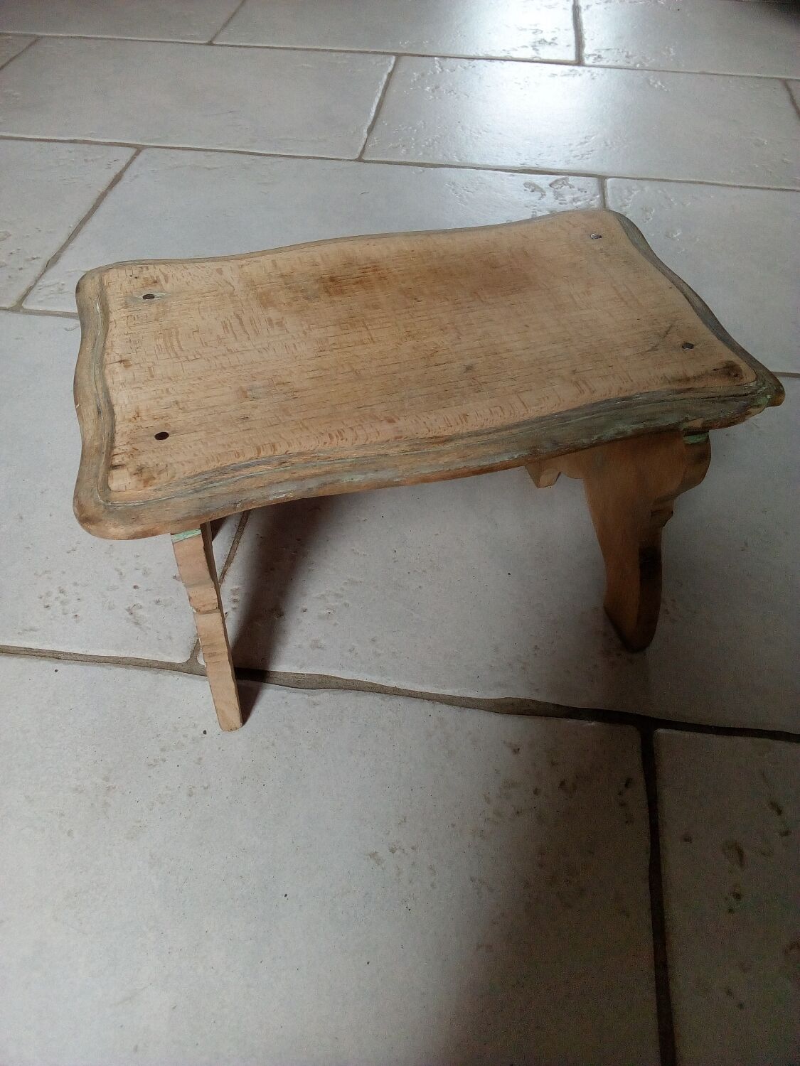 Wooden stool