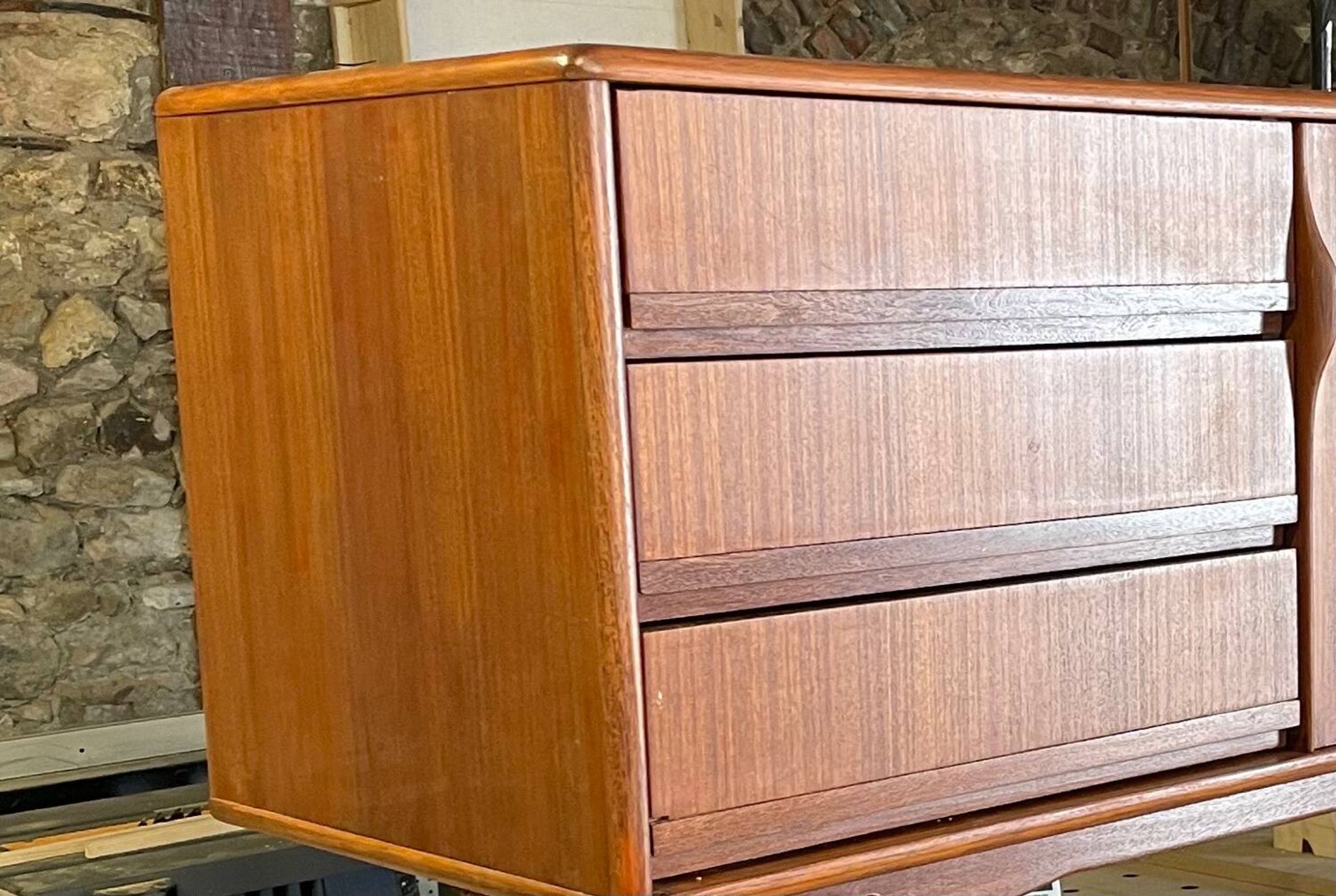 Vintage Scandinavian teak sideboard