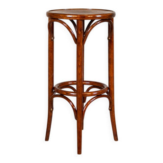 Vintage Bar Stool in Beech, 1980s