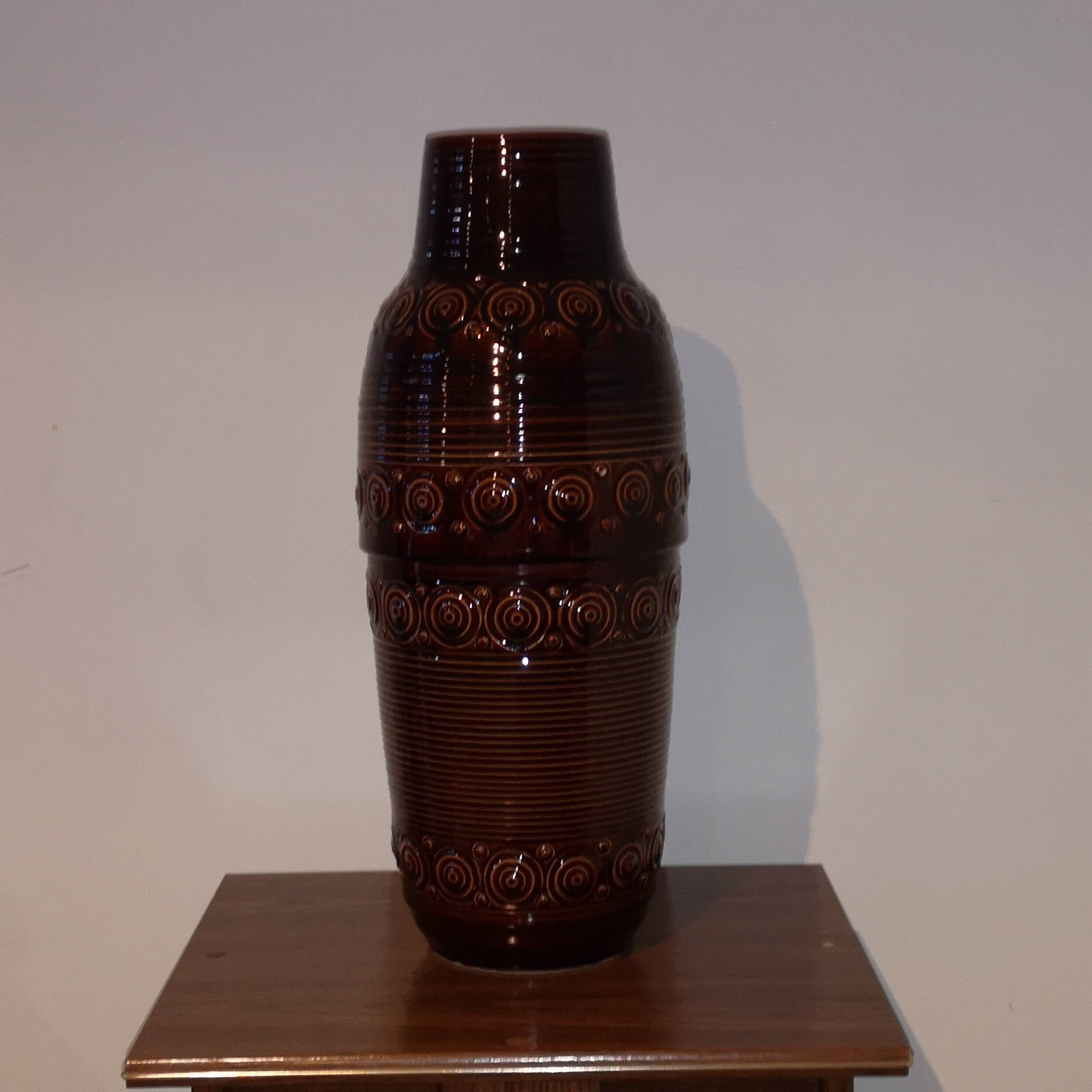 Jasba Ceramic Vase Circa 1960 1970 west germany