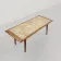 Italian Mid-Century Coffee Table with Mosaic Stone Top